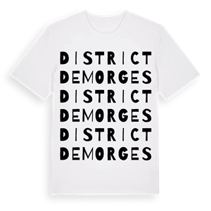 District de Morges ordlek t-shirt – ekologisk bomull t-shirt från Pinshirt