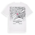 District du Jura-Nord vaudois karta t-shirt