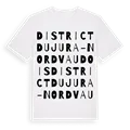 District du Jura-Nord vaudois ordlek t-shirt