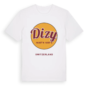 Dizy cirkel t-shirt – ekologisk bomull t-shirt från Pinshirt