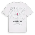 Dompierre (VD) karta t-shirt
