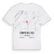 Dompierre (VD) karta t-shirt
