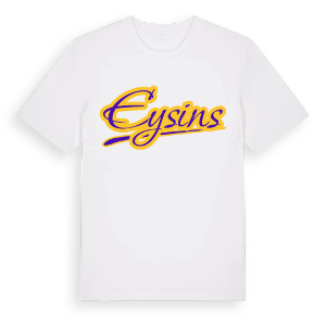 Eysins baseball t-shirt – ekologisk bomull t-shirt från Pinshirt