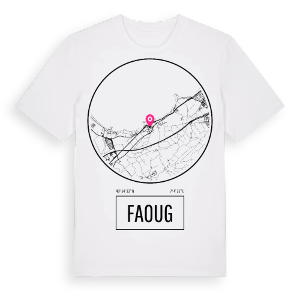 Faoug t-shirt – ekologisk bomull t-shirt från Pinshirt