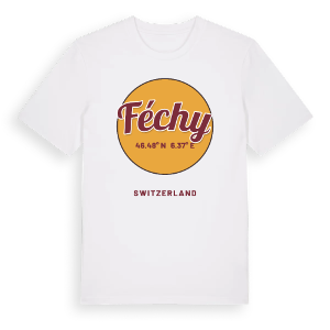 Féchy cirkel t-shirt – ekologisk bomull t-shirt från Pinshirt