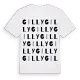 Gilly ordlek t-shirt