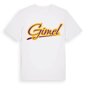 Gimel baseball t-shirt – ekologisk bomull t-shirt från Pinshirt