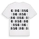 Gingins ordlek t-shirt