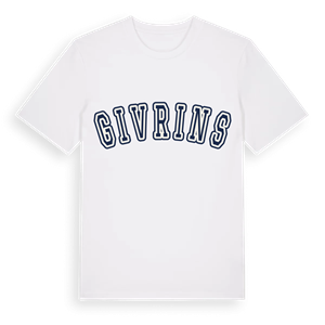 Givrins college t-shirt – ekologisk bomull t-shirt från Pinshirt