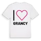 Jag älskar Grancy t-shirt stort tryck