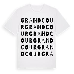 Grandcour ordlek t-shirt – ekologisk bomull t-shirt från Pinshirt