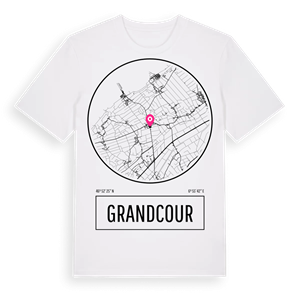 Grandcour t-shirt – ekologisk bomull t-shirt från Pinshirt