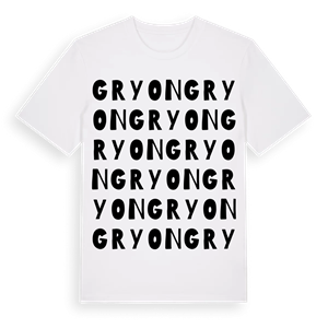 Gryon ordlek t-shirt – ekologisk bomull t-shirt från Pinshirt