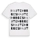 Hautemorges ordlek t-shirt