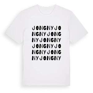 Jongny ordlek t-shirt – ekologisk bomull t-shirt från Pinshirt