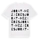 Jorat-Mézières ordlek t-shirt