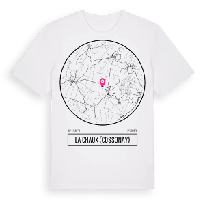 La Chaux (Cossonay) t-shirt – ekologisk bomull t-shirt från Pinshirt