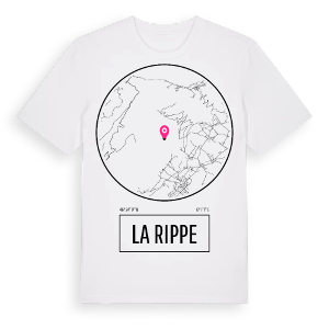 La Rippe t-shirt – ekologisk bomull t-shirt från Pinshirt