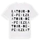 La Tour-de-Peilz ordlek t-shirt