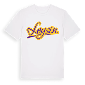 Leysin baseball t-shirt – ekologisk bomull t-shirt från Pinshirt