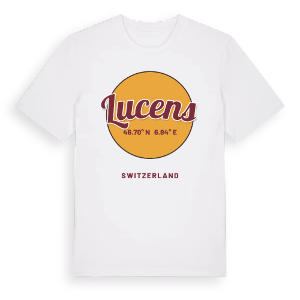 Lucens cirkel t-shirt – ekologisk bomull t-shirt från Pinshirt