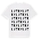 Lutry ordlek t-shirt