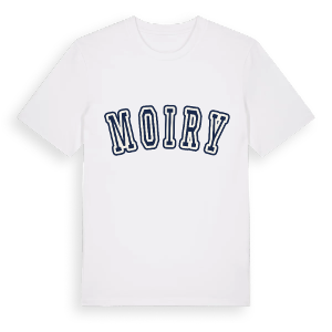 Moiry college t-shirt – ekologisk bomull t-shirt från Pinshirt