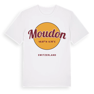 Moudon cirkel t-shirt – ekologisk bomull t-shirt från Pinshirt