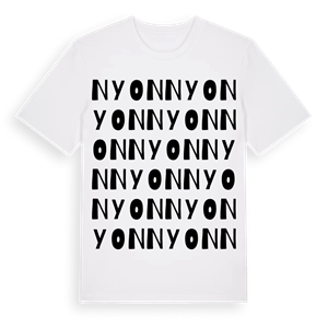 Nyon ordlek t-shirt – ekologisk bomull t-shirt från Pinshirt
