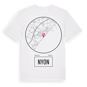 Nyon t-shirt – ekologisk bomull t-shirt från Pinshirt