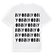 Nyon ordlek t-shirt