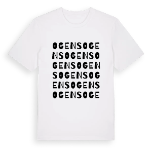 Ogens ordlek t-shirt – ekologisk bomull t-shirt från Pinshirt