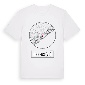 Onnens (VD) t-shirt – ekologisk bomull t-shirt från Pinshirt