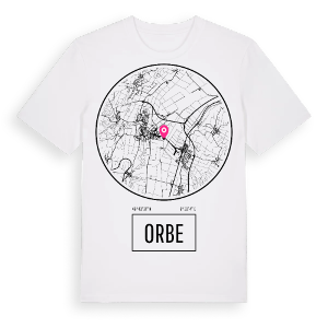 Orbe t-shirt – ekologisk bomull t-shirt från Pinshirt