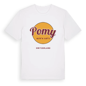 Pomy cirkel t-shirt – ekologisk bomull t-shirt från Pinshirt