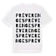 Préverenges ordlek t-shirt