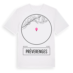 Préverenges t-shirt – ekologisk bomull t-shirt från Pinshirt