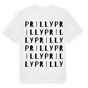 Prilly ordlek t-shirt – ekologisk bomull t-shirt från Pinshirt