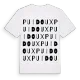 Puidoux ordlek t-shirt