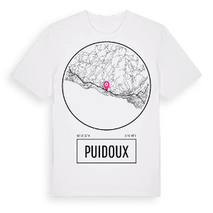 Puidoux t-shirt – ekologisk bomull t-shirt från Pinshirt