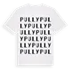Pully ordlek t-shirt