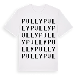 Pully ordlek t-shirt – ekologisk bomull t-shirt från Pinshirt
