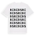 Renens ordlek t-shirt