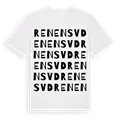 Renens VD ordlek t-shirt