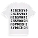 Renens VD ordlek t-shirt
