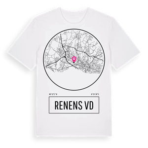 Renens VD t-shirt – ekologisk bomull t-shirt från Pinshirt