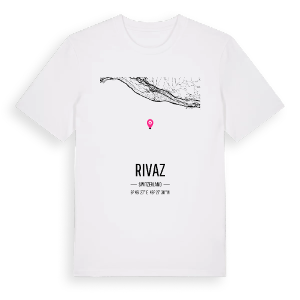 Rivaz karta t-shirt – ekologisk bomull t-shirt från Pinshirt