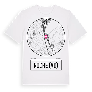 Roche (VD) t-shirt – ekologisk bomull t-shirt från Pinshirt