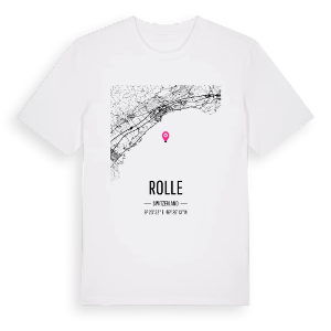 Rolle karta t-shirt – ekologisk bomull t-shirt från Pinshirt