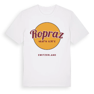 Ropraz cirkel t-shirt – ekologisk bomull t-shirt från Pinshirt